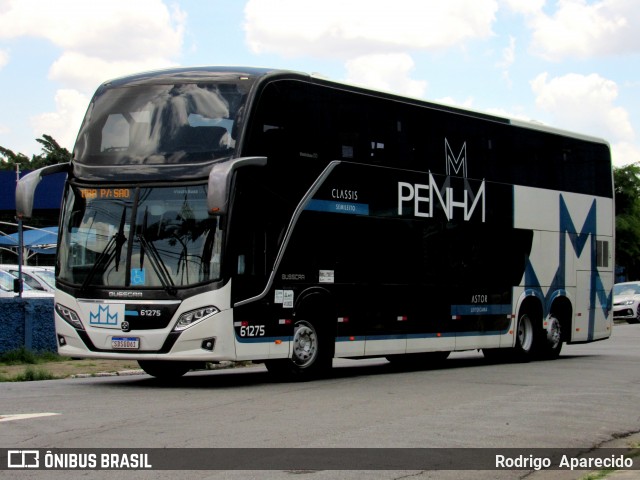 Empresa de Ônibus Nossa Senhora da Penha 61275 na cidade de São Paulo, São Paulo, Brasil, por Rodrigo  Aparecido. ID da foto: 11892888.