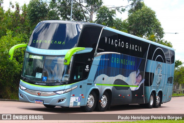 Viação Garcia 86016 na cidade de Curitiba, Paraná, Brasil, por Paulo Henrique Pereira Borges. Número da foto: #11892278.