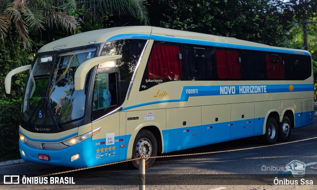 Viação Novo Horizonte 1100911 na cidade de Salvador, Bahia, Brasil, por Ônibus Ssa. Número da foto: #11892026.