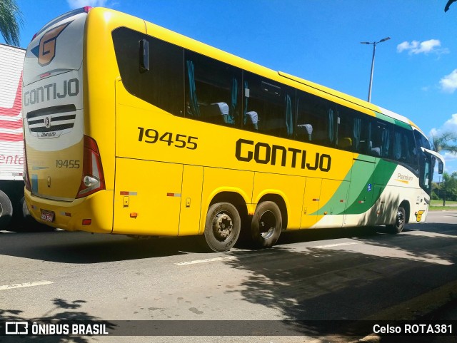 Empresa Gontijo de Transportes 19455 na cidade de Ipatinga, Minas Gerais, Brasil, por Celso ROTA381. Número da foto: #11891409.