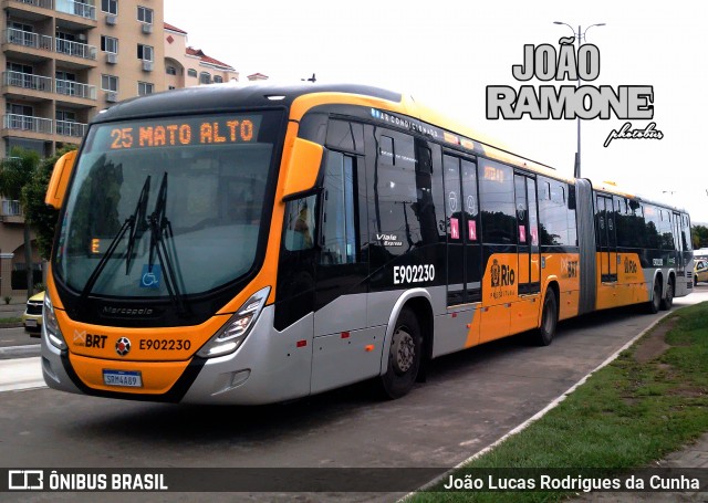 Mobi Rio E902230 na cidade de Rio de Janeiro, Rio de Janeiro, Brasil, por João Lucas Rodrigues da Cunha. ID da foto: 11892131.