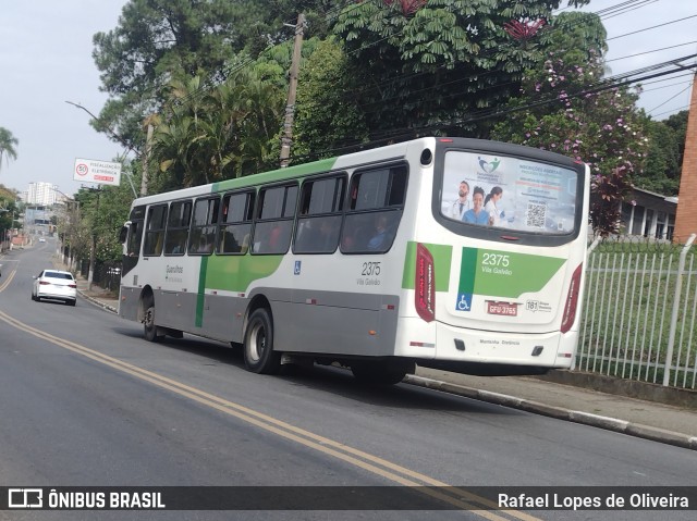 Empresa de Ônibus Vila Galvão 2375 na cidade de Guarulhos, São Paulo, Brasil, por Rafael Lopes de Oliveira. ID da foto: 11892449.