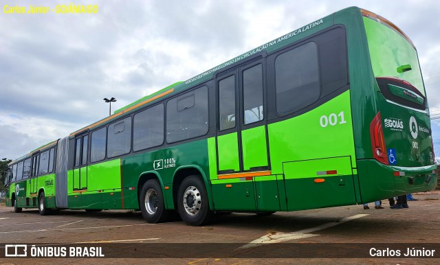 Metrobus 001 na cidade de Goiânia, Goiás, Brasil, por Carlos Júnior. ID da foto: 11892700.