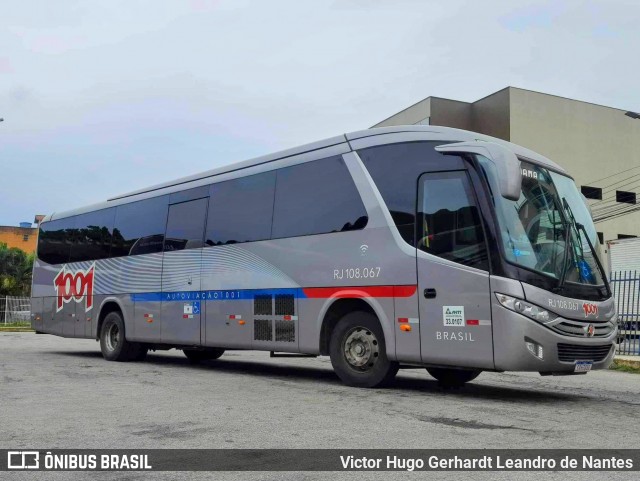 Auto Viação 1001 RJ 108.067 na cidade de Macaé, Rio de Janeiro, Brasil, por Victor Hugo Gerhardt Leandro de Nantes. ID da foto: 11894188.