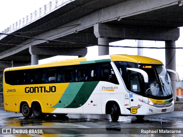 Empresa Gontijo de Transportes 21405 na cidade de São José do Rio Preto, São Paulo, Brasil, por Raphael Malacarne. ID da foto: 11896489.