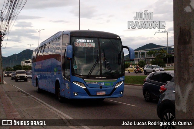 UTIL - União Transporte Interestadual de Luxo 9002 na cidade de Rio de Janeiro, Rio de Janeiro, Brasil, por João Lucas Rodrigues da Cunha. Número da foto: #11894464.