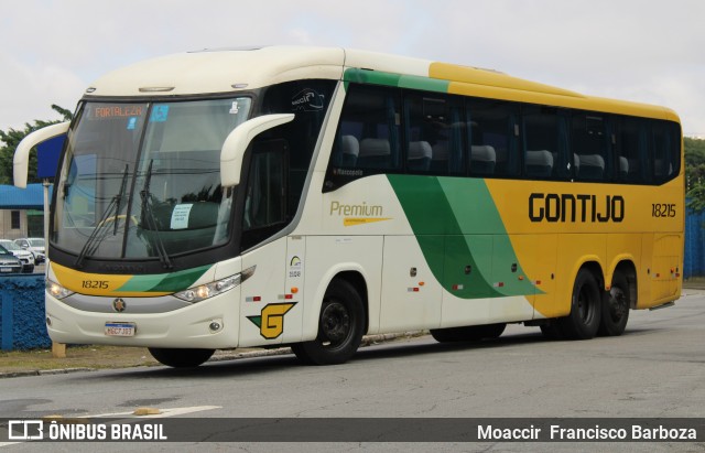 Empresa Gontijo de Transportes 18215 na cidade de São Paulo, São Paulo, Brasil, por Moaccir  Francisco Barboza. ID da foto: 11896178.