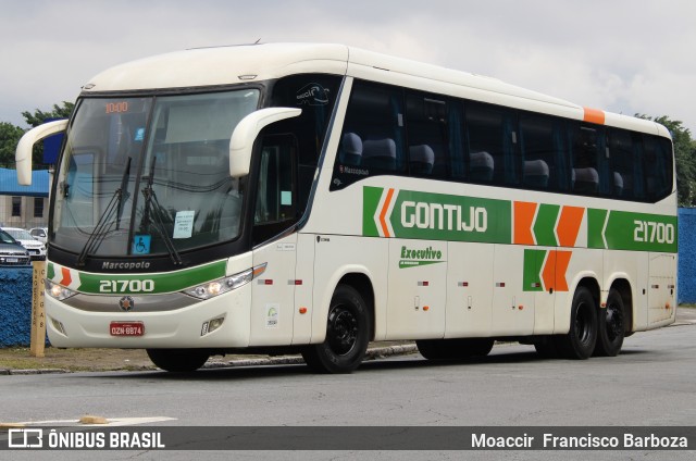 Empresa Gontijo de Transportes 21700 na cidade de São Paulo, São Paulo, Brasil, por Moaccir  Francisco Barboza. Número da foto: #11896297.