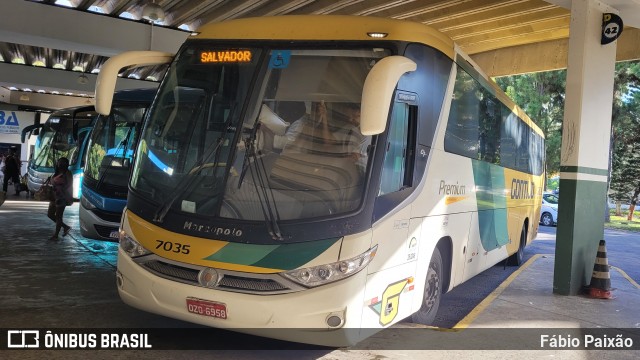 Empresa Gontijo de Transportes 7035 na cidade de Salvador, Bahia, Brasil, por Fábio Paixão. Número da foto: #11895362.