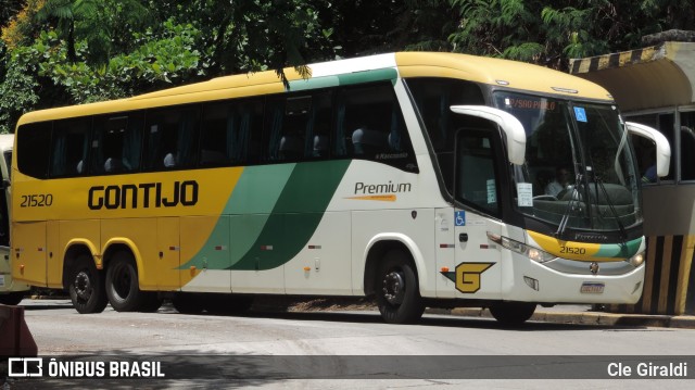 Empresa Gontijo de Transportes 21520 na cidade de São Paulo, São Paulo, Brasil, por Cle Giraldi. ID da foto: 11895935.