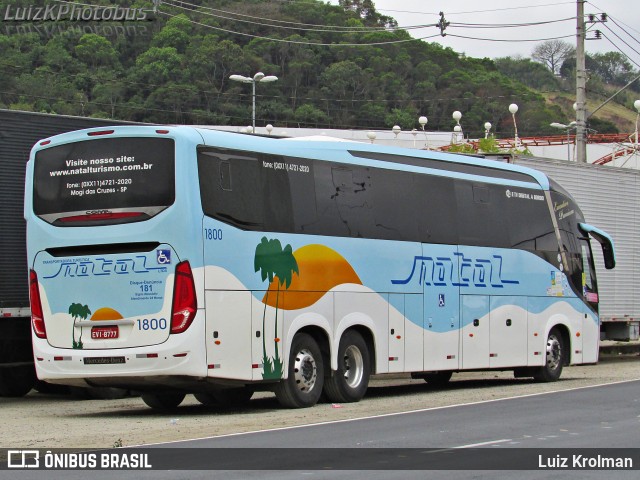 Transportadora Turística Natal 1800 na cidade de Juiz de Fora, Minas Gerais, Brasil, por Luiz Krolman. ID da foto: 11896394.