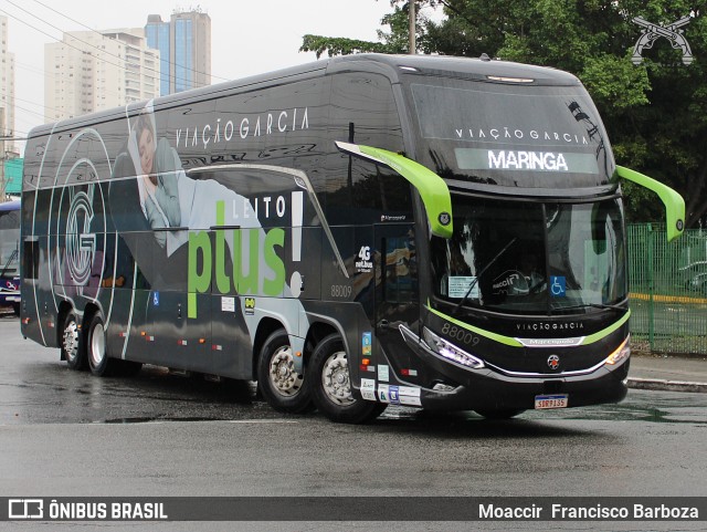 Viação Garcia 88009 na cidade de São Paulo, São Paulo, Brasil, por Moaccir  Francisco Barboza. Número da foto: #11894529.