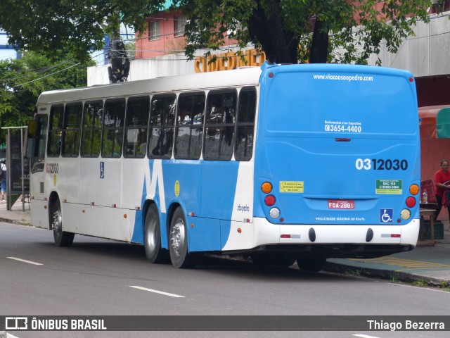 Viação São Pedro 0312030 na cidade de Manaus, Amazonas, Brasil, por Thiago Bezerra. Número da foto: #11894389.