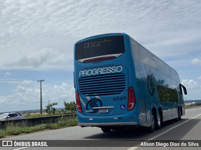 Auto Viação Progresso 6049 na cidade de Goianinha, Rio Grande do Norte, Brasil, por Alison Diego Dias da Silva. ID da foto: 11894708.