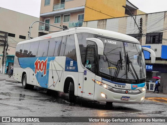 Auto Viação 1001 RJ 108.557 na cidade de Macaé, Rio de Janeiro, Brasil, por Victor Hugo Gerhardt Leandro de Nantes. ID da foto: 11894182.