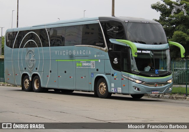 Viação Garcia 84016 na cidade de São Paulo, São Paulo, Brasil, por Moaccir  Francisco Barboza. ID da foto: 11894585.