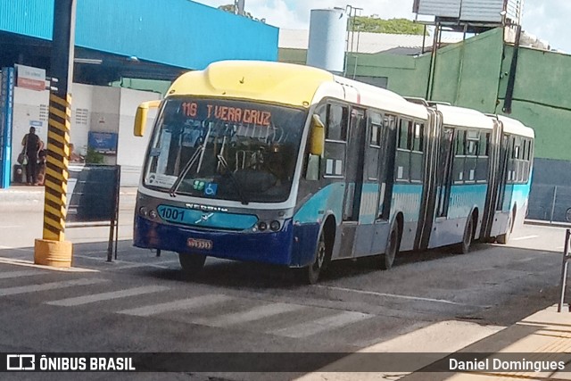 Metrobus 1001 na cidade de Goiânia, Goiás, Brasil, por Daniel Domingues. ID da foto: 11894853.