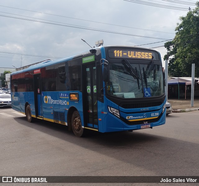 JTP Transportes - COM Porto Velho 02.200 na cidade de Porto Velho, Rondônia, Brasil, por João Sales Vitor. Número da foto: #11894699.