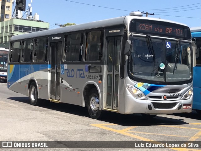 Rio Ita RJ 152.332 na cidade de Niterói, Rio de Janeiro, Brasil, por Luiz Eduardo Lopes da Silva. Número da foto: #11894046.