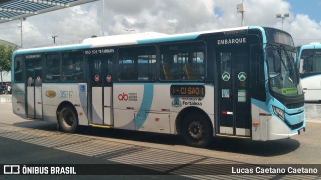 Rota Sol > Vega Transporte Urbano 35317 na cidade de Fortaleza, Ceará, Brasil, por Lucas Caetano Caetano. ID da foto: 11895091.