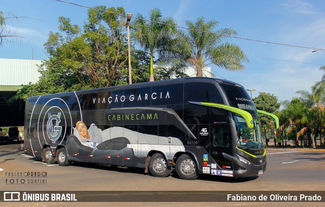 Viação Garcia 86139 na cidade de Bauru, São Paulo, Brasil, por Fabiano de Oliveira Prado. ID da foto: 11898209.