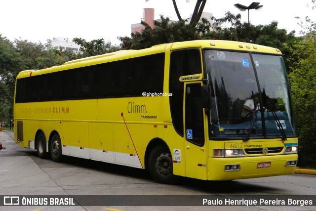 Viação Itapemirim 44013 na cidade de São Paulo, São Paulo, Brasil, por Paulo Henrique Pereira Borges. ID da foto: 11898062.