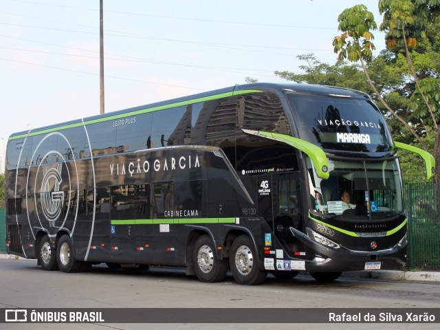Viação Garcia 98130 na cidade de São Paulo, São Paulo, Brasil, por Rafael da Silva Xarão. Número da foto: #11898028.
