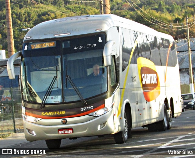 Saritur - Santa Rita Transporte Urbano e Rodoviário 32110 na cidade de Juiz de Fora, Minas Gerais, Brasil, por Valter Silva. ID da foto: 11897788.