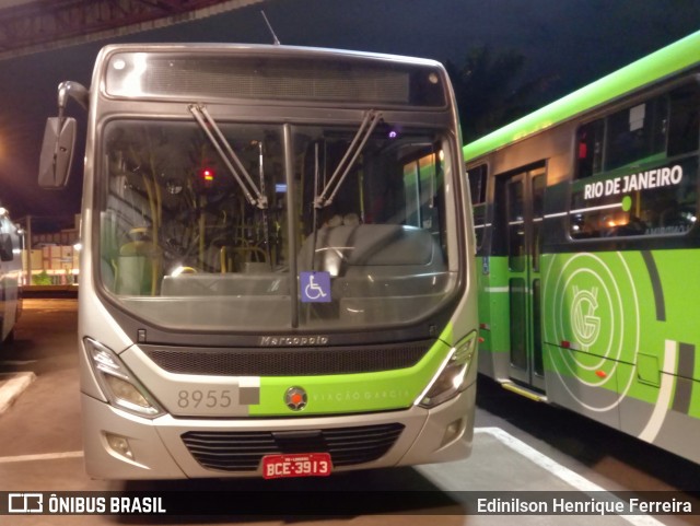 Viação Garcia 8955 na cidade de Londrina, Paraná, Brasil, por Edinilson Henrique Ferreira. Número da foto: #11898434.