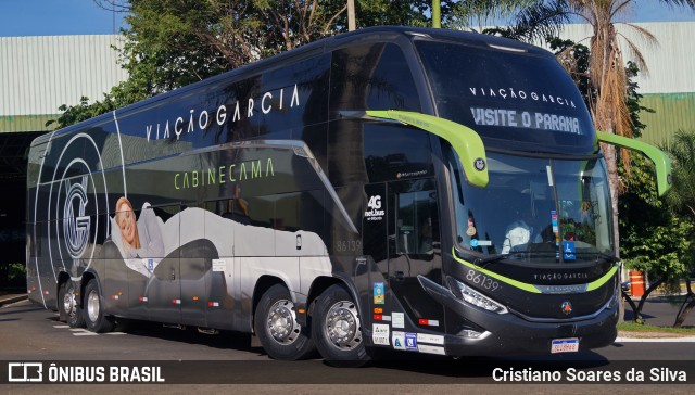 Viação Garcia 86139 na cidade de Bauru, São Paulo, Brasil, por Cristiano Soares da Silva. ID da foto: 11898606.