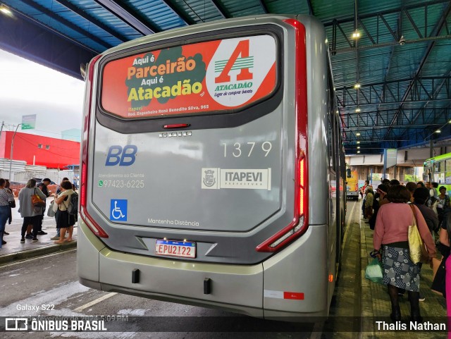 BB Transportes e Turismo 1379 na cidade de São Paulo, São Paulo, Brasil, por Thalis Nathan. Número da foto: #11896655.