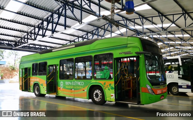 Transportes Coletivos Grande Bauru 2850 na cidade de Bauru, São Paulo, Brasil, por Francisco Ivano. ID da foto: 11898770.