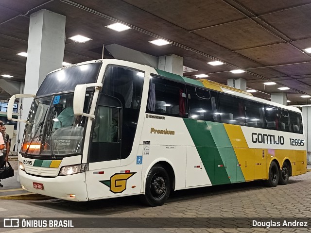 Empresa Gontijo de Transportes 12895 na cidade de Belo Horizonte, Minas Gerais, Brasil, por Douglas Andrez. Número da foto: #11898573.
