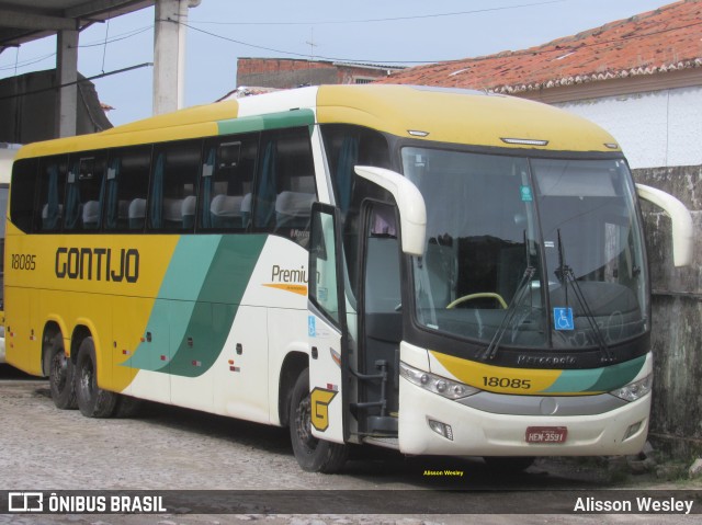 Empresa Gontijo de Transportes 18085 na cidade de Fortaleza, Ceará, Brasil, por Alisson Wesley. ID da foto: 11897691.