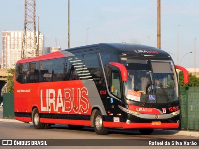 Lirabus 12153 na cidade de São Paulo, São Paulo, Brasil, por Rafael da Silva Xarão. Número da foto: #11898023.