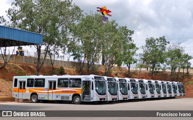 Transportes Coletivos Grande Bauru 2313 na cidade de Bauru, São Paulo, Brasil, por Francisco Ivano. Número da foto: #11898788.