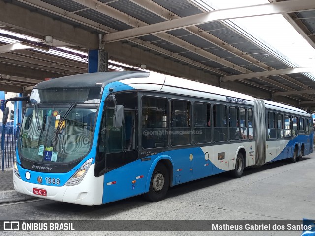 VB Transportes e Turismo 1989 na cidade de Campinas, São Paulo, Brasil, por Matheus Gabriel dos Santos. Número da foto: #11897182.