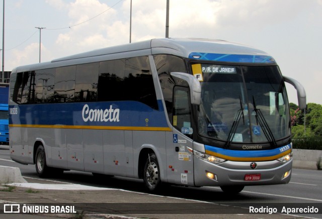 Viação Cometa 18535 na cidade de São Paulo, São Paulo, Brasil, por Rodrigo  Aparecido. Número da foto: #11900209.