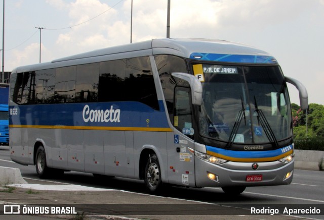 Viação Cometa 18535 na cidade de São Paulo, São Paulo, Brasil, por Rodrigo  Aparecido. ID da foto: 11900209.