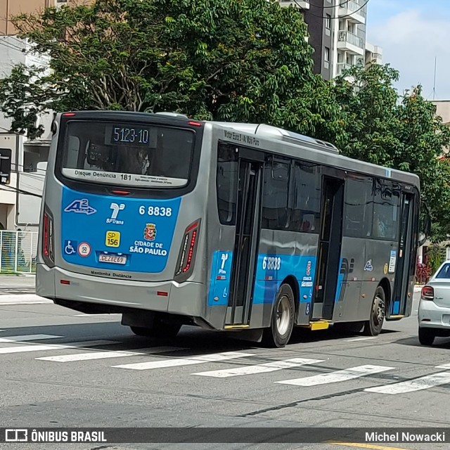 Cooper Líder > A2 Transportes 6 8838 na cidade de São Paulo, São Paulo, Brasil, por Michel Nowacki. ID da foto: 11900969.