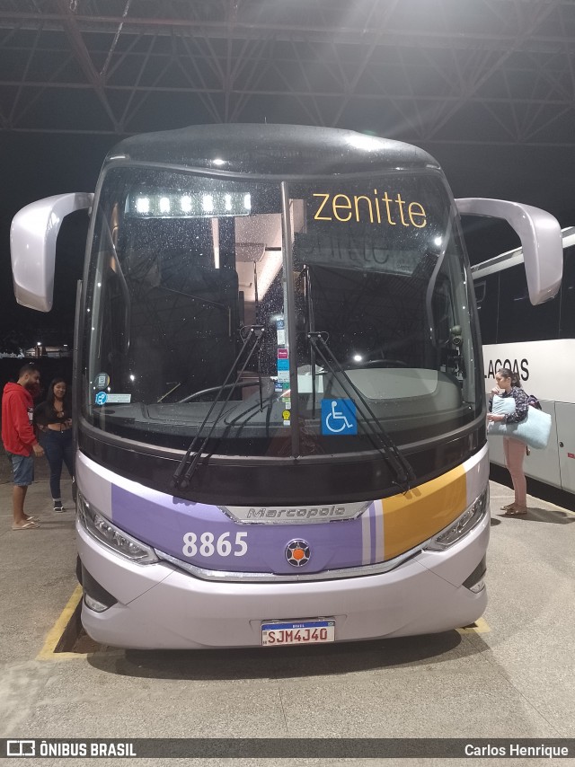Rota Transportes Rodoviários 8865 na cidade de Maceió, Alagoas, Brasil, por Carlos Henrique. Número da foto: #11899831.
