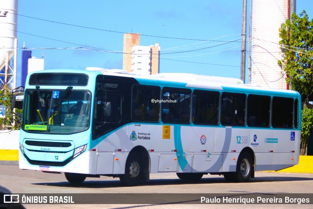 Auto Viação São José 12318 na cidade de Fortaleza, Ceará, Brasil, por Paulo Henrique Pereira Borges. Número da foto: #11900753.