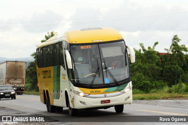 Empresa Gontijo de Transportes 18355 na cidade de Vitória da Conquista, Bahia, Brasil, por Rava Ogawa. Número da foto: #11899549.
