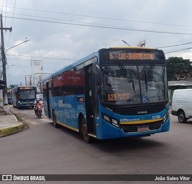 JTP Transportes - COM Porto Velho 02.180 na cidade de Porto Velho, Rondônia, Brasil, por João Sales Vitor. Número da foto: #11899820.