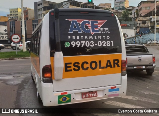 Acetur Fretamento e Turismo DJB7393 na cidade de Cariacica, Espírito Santo, Brasil, por Everton Costa Goltara. Número da foto: #11900562.