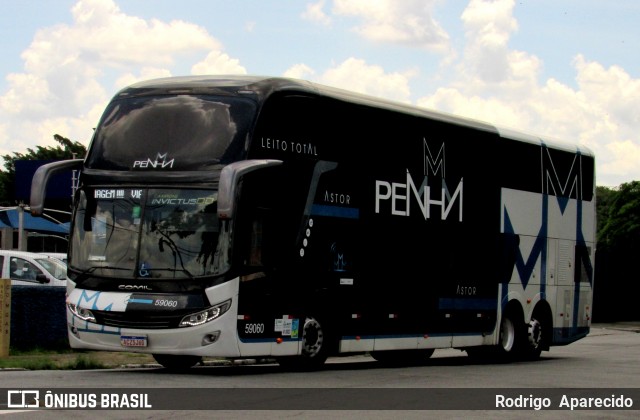 Empresa de Ônibus Nossa Senhora da Penha 59060 na cidade de São Paulo, São Paulo, Brasil, por Rodrigo  Aparecido. ID da foto: 11900188.