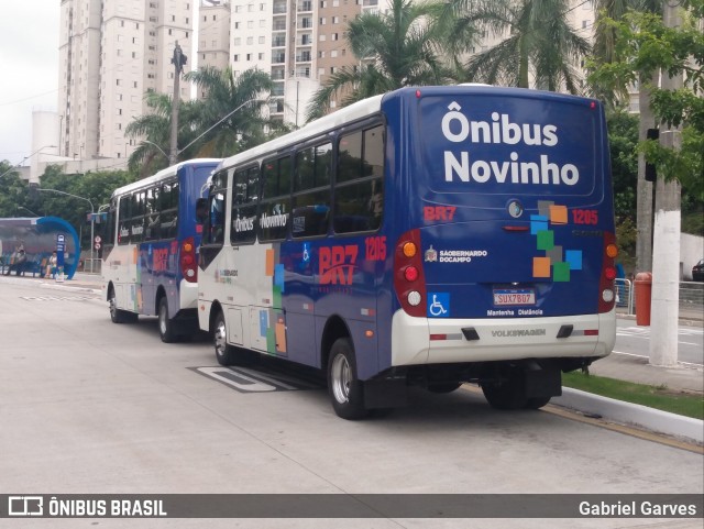 BR7 Mobilidade 1205 na cidade de São Bernardo do Campo, São Paulo, Brasil, por Gabriel Garves. ID da foto: 11900792.