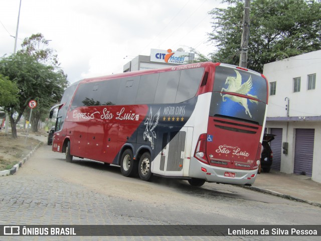 Expresso São Luiz 8030 na cidade de Caruaru, Pernambuco, Brasil, por Lenilson da Silva Pessoa. ID da foto: 11901326.