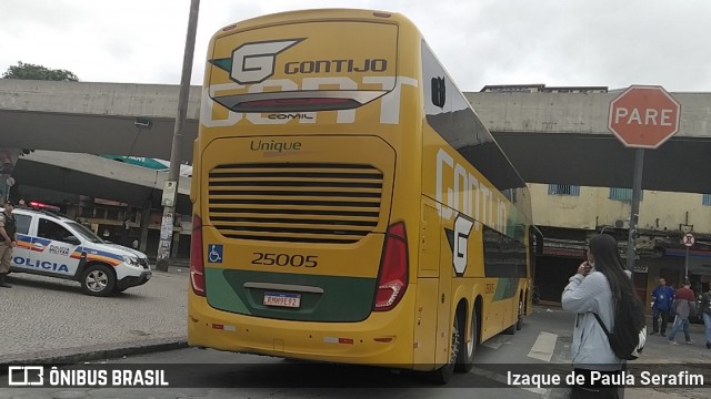 Empresa Gontijo de Transportes 25005 na cidade de Belo Horizonte, Minas Gerais, Brasil, por Izaque de Paula Serafim. ID da foto: 11899065.