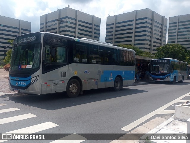 Cooper Líder > A2 Transportes 6 8406 na cidade de São Paulo, São Paulo, Brasil, por Davi Santos Silva. Número da foto: #11900450.